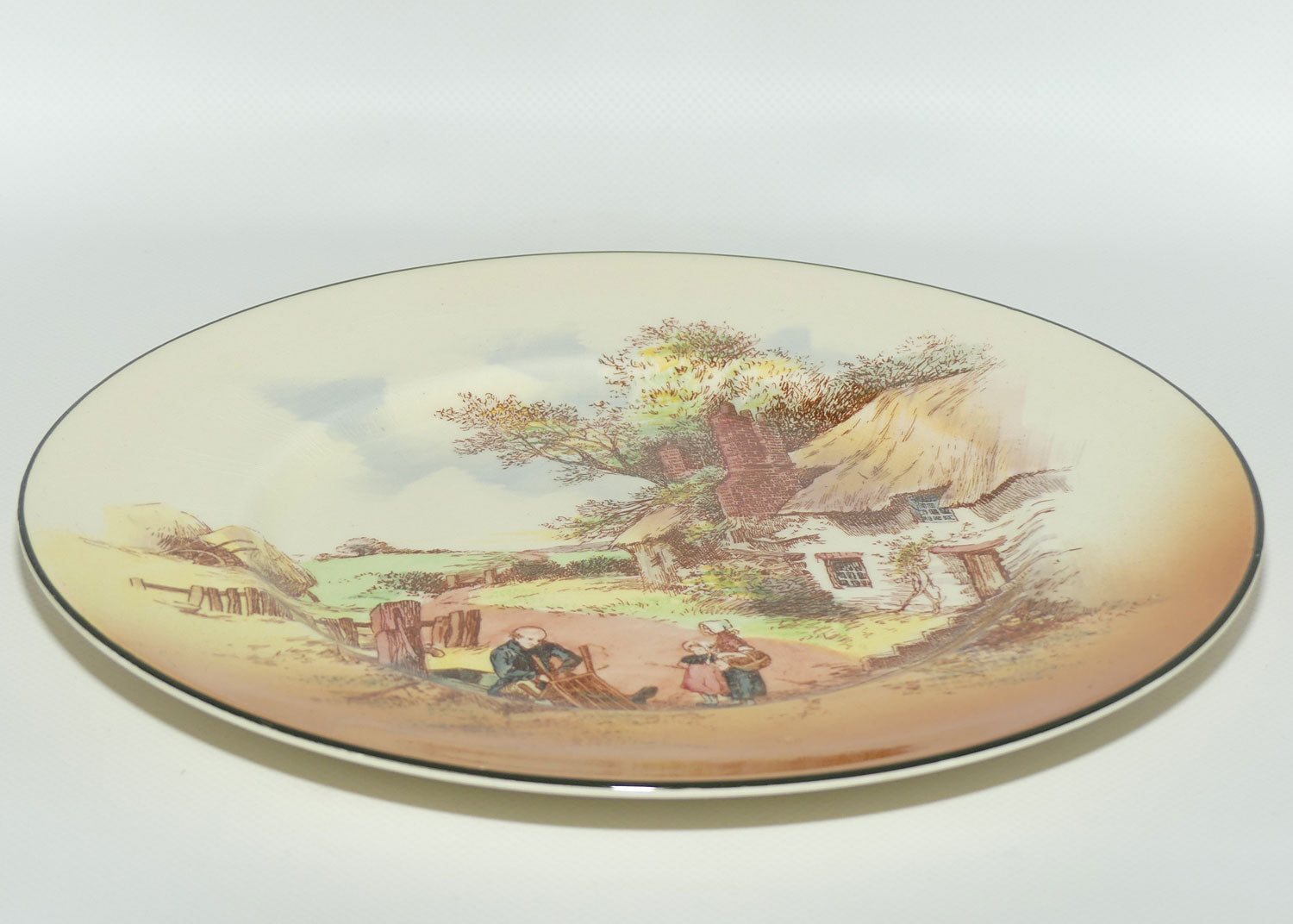Royal Doulton Rustic England round plate D6297 | #3