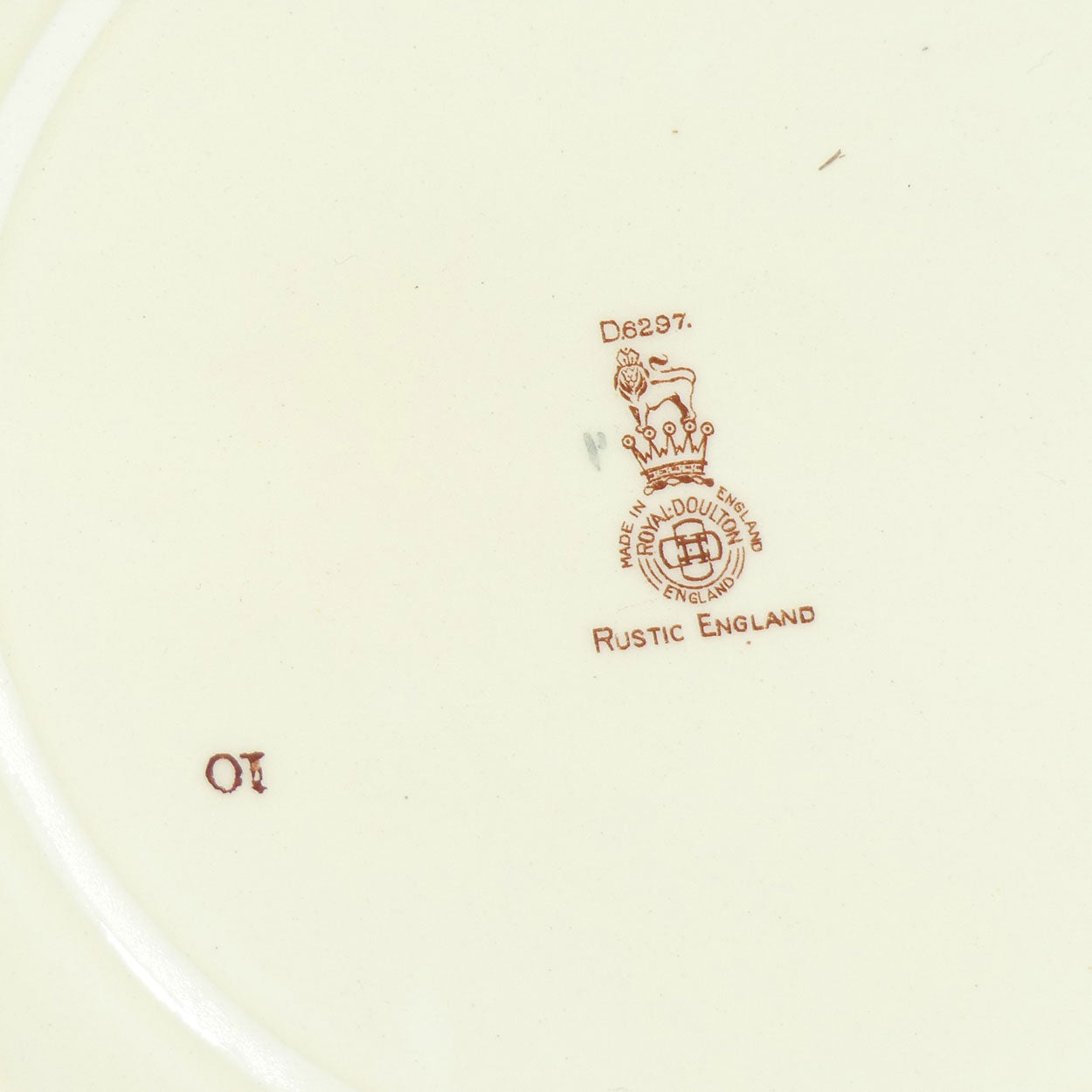 Royal Doulton Rustic England round plate D6297 | #3