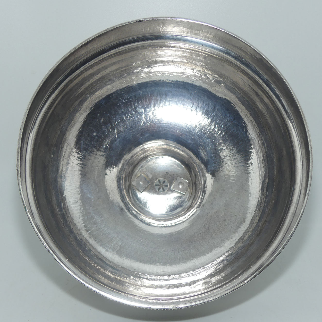 Georgian era Old Sheffield Plate dish cover | Bright Cut Shield