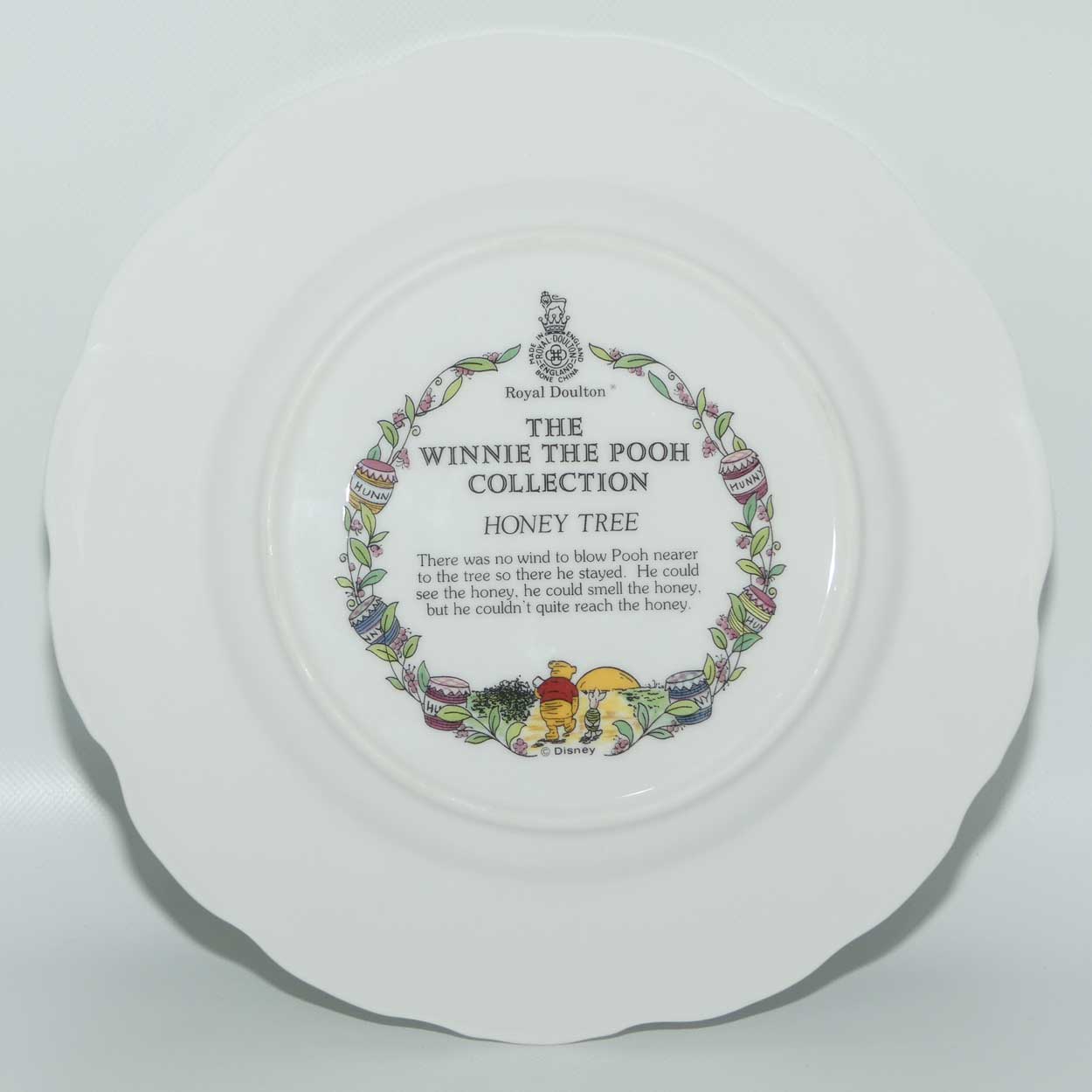 Royal Doulton Winnie the Pooh collection plate | Honey Tree