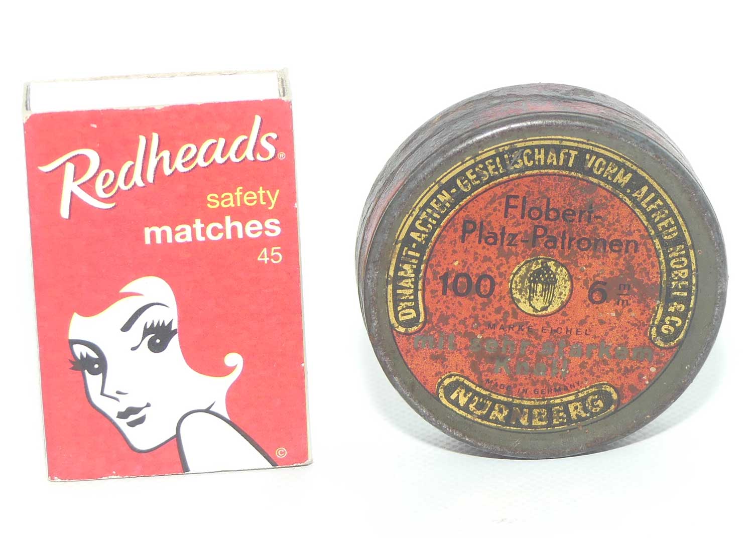 Flobert Platz Patronen 100 6mm ammunition tin