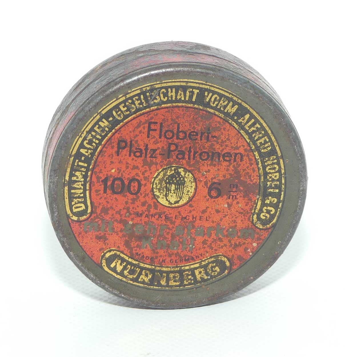 Flobert Platz Patronen 100 6mm ammunition tin