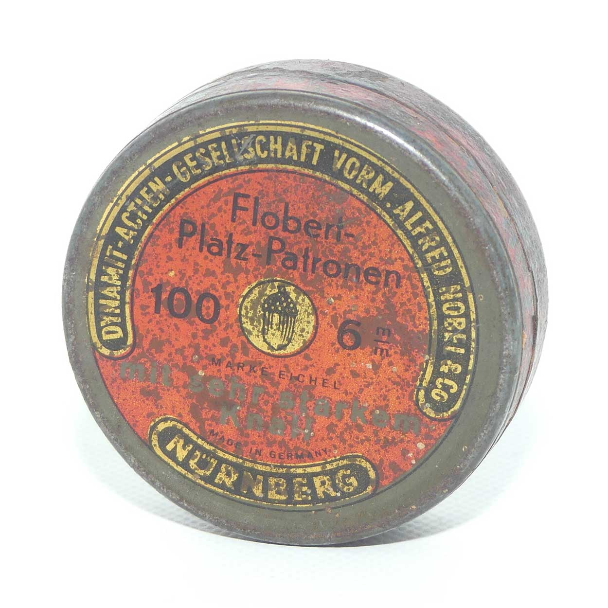 Flobert Platz Patronen 100 6mm ammunition tin