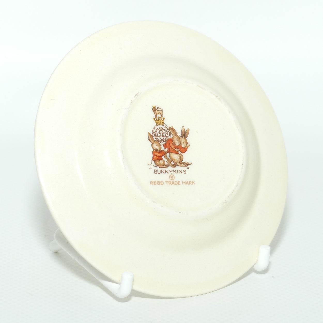 Royal Doulton Bunnykins beaker cover | Playing with Cup and Spoon