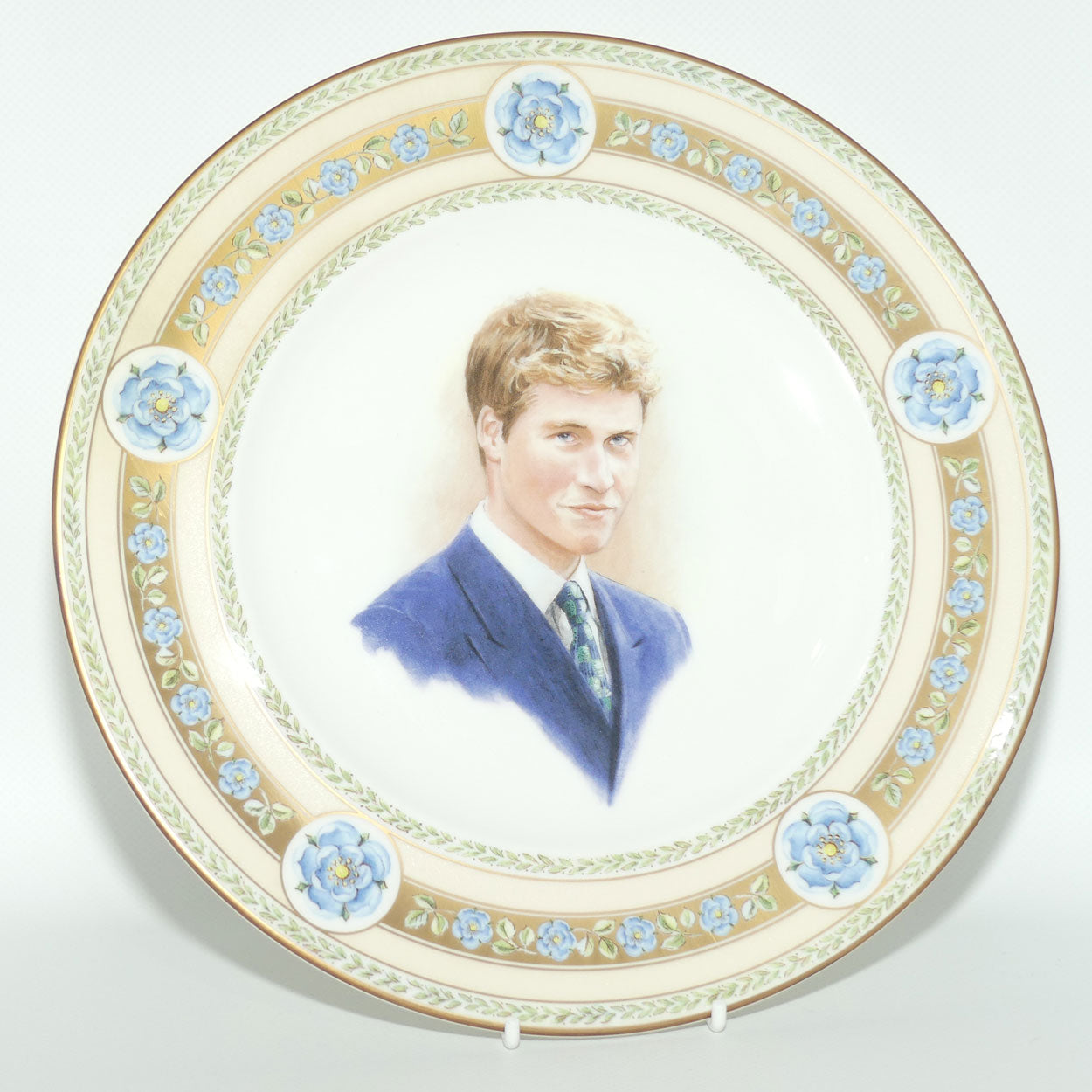 Royal Doulton Classics plate | PN304 HRH Prince William of Wales 21st Birthday | LE384/1000 | boxed