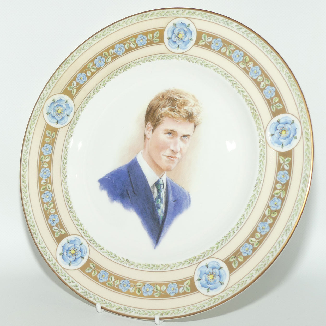 Royal Doulton Classics plate | PN304 HRH Prince William of Wales 21st Birthday | LE384/1000 | boxed