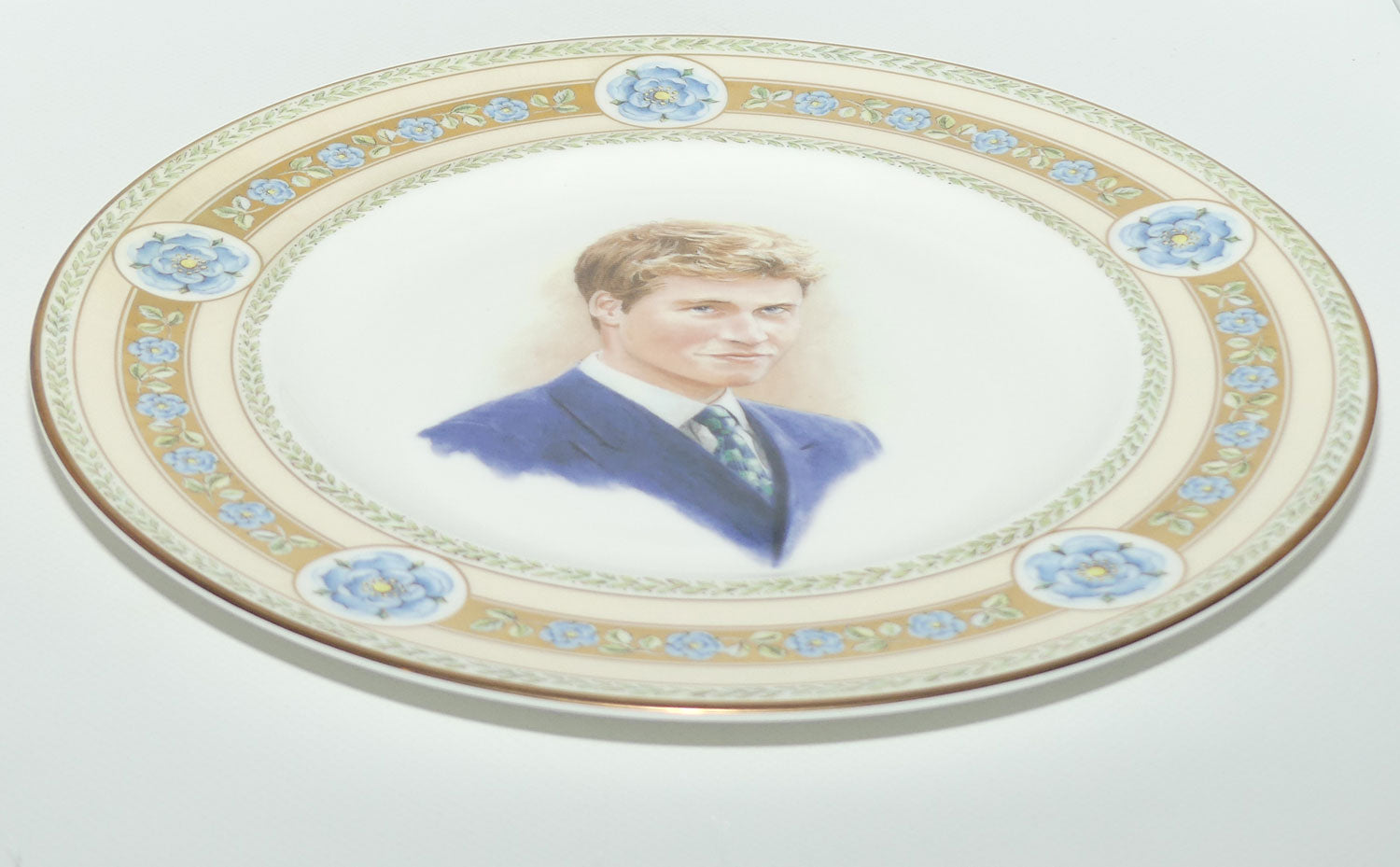 Royal Doulton Classics plate | PN304 HRH Prince William of Wales 21st Birthday | LE384/1000 | boxed