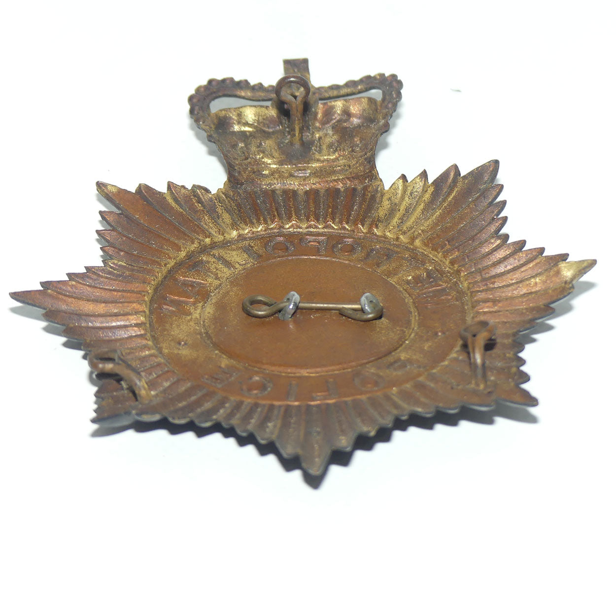 London Bobby Hat Badge | Metropolitan Police hat badge