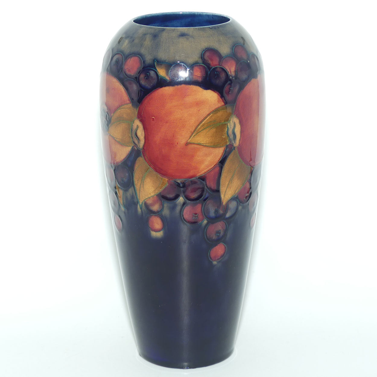 William Moorcroft Pomegranate 101/10 vase (Open Pomegranate)