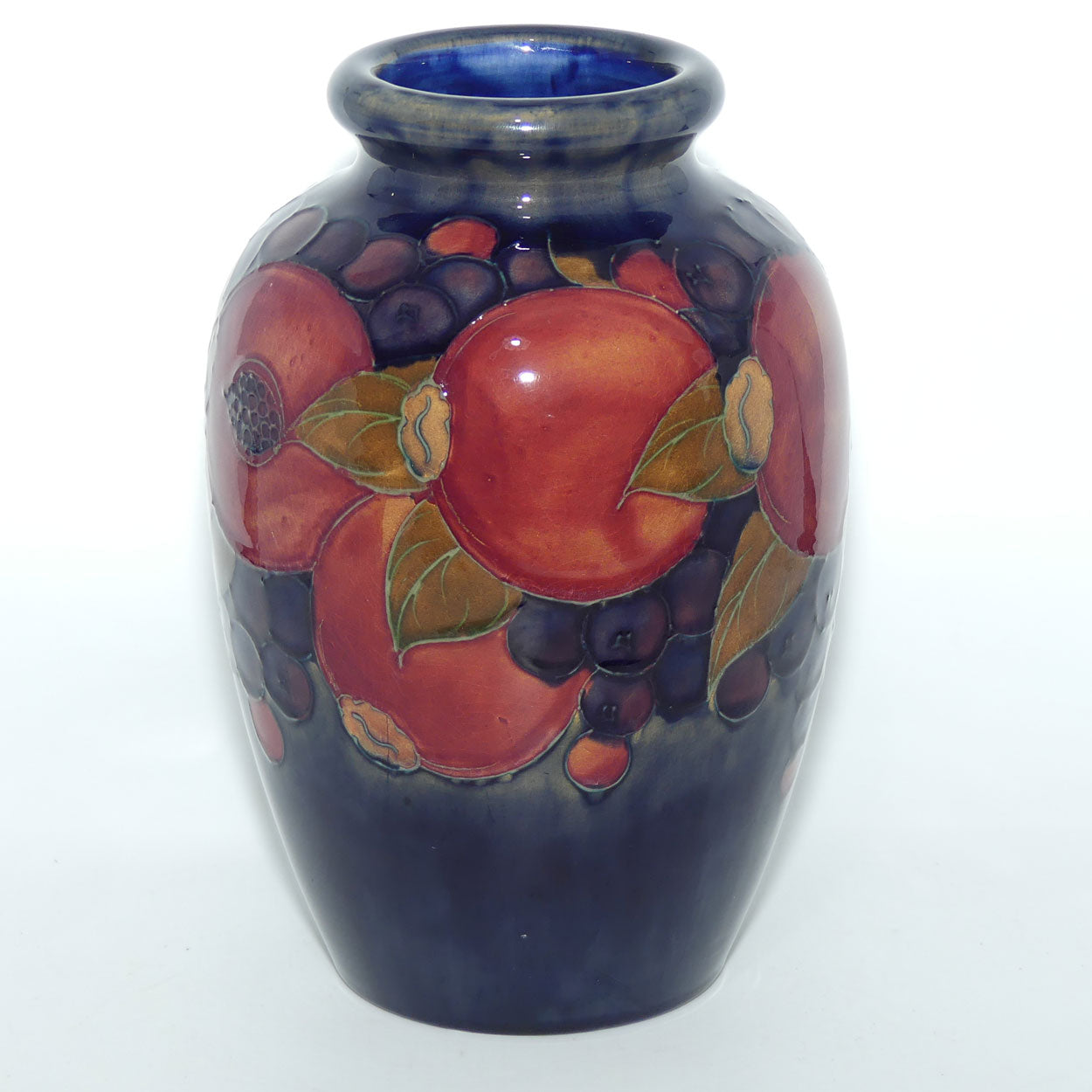 William Moorcroft Pomegranate 94/8 vase (Open Pomegranate)