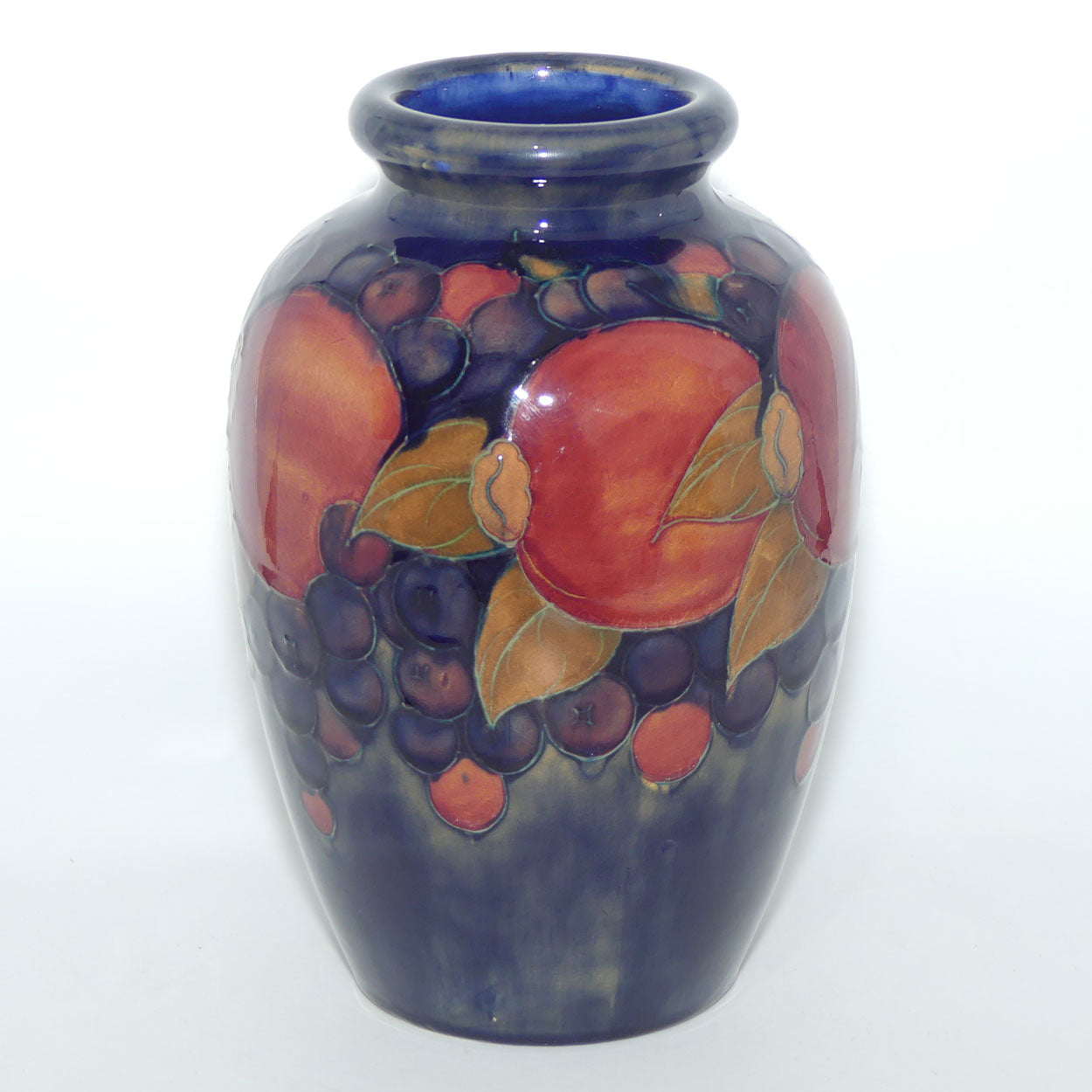 William Moorcroft Pomegranate 94/8 vase (Open Pomegranate)