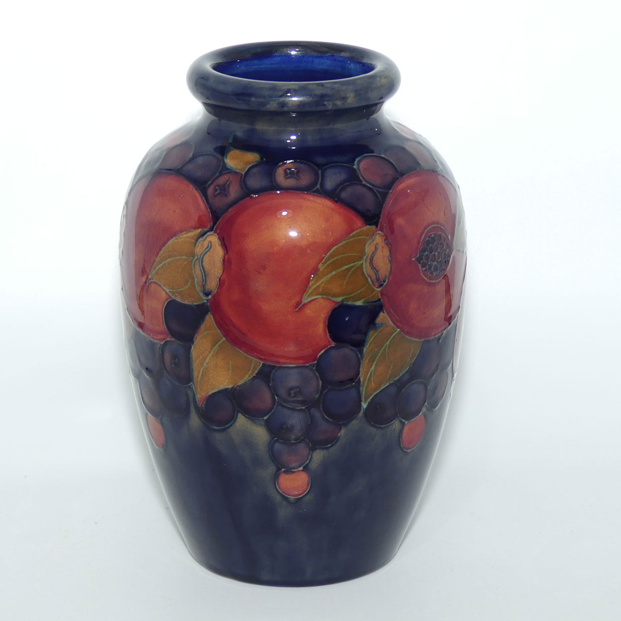 William Moorcroft Pomegranate 94/8 vase (Open Pomegranate)