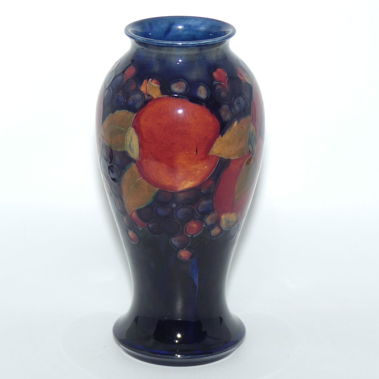 William Moorcroft Pomegranate tall M45 vase | Open Pomegranate