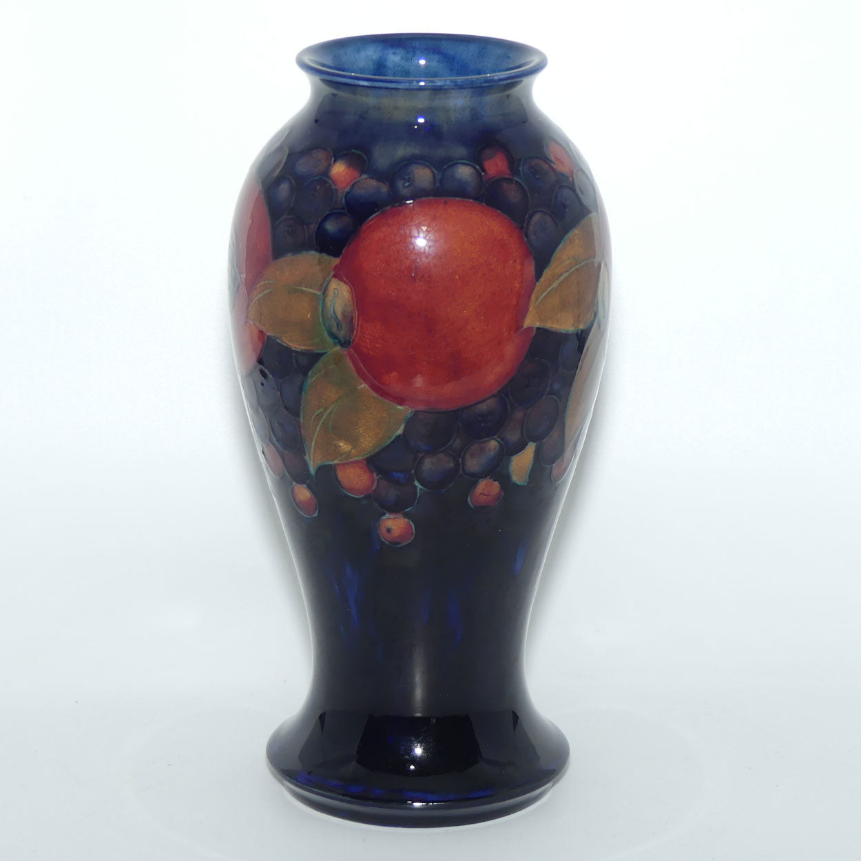 William Moorcroft Pomegranate tall M45 vase | Open Pomegranate