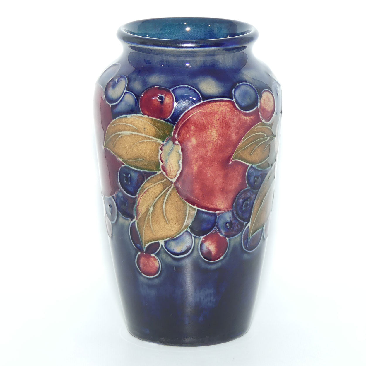 William Moorcroft Pomegranate smaller size vase (Open Pomegranate)