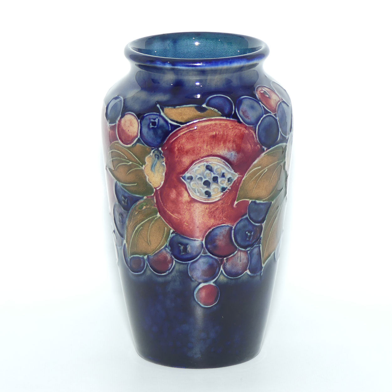 William Moorcroft Pomegranate smaller size vase (Open Pomegranate)