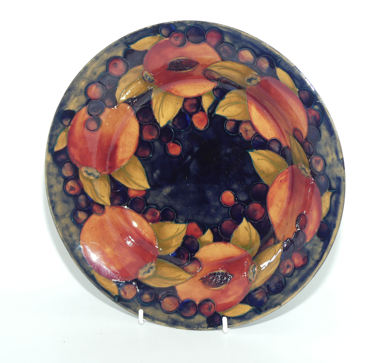 William Moorcroft Pomegranate wide bowl c.1918-1926