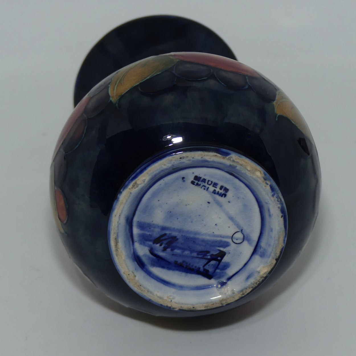 William Moorcroft Pomegranate waisted shape vase #1