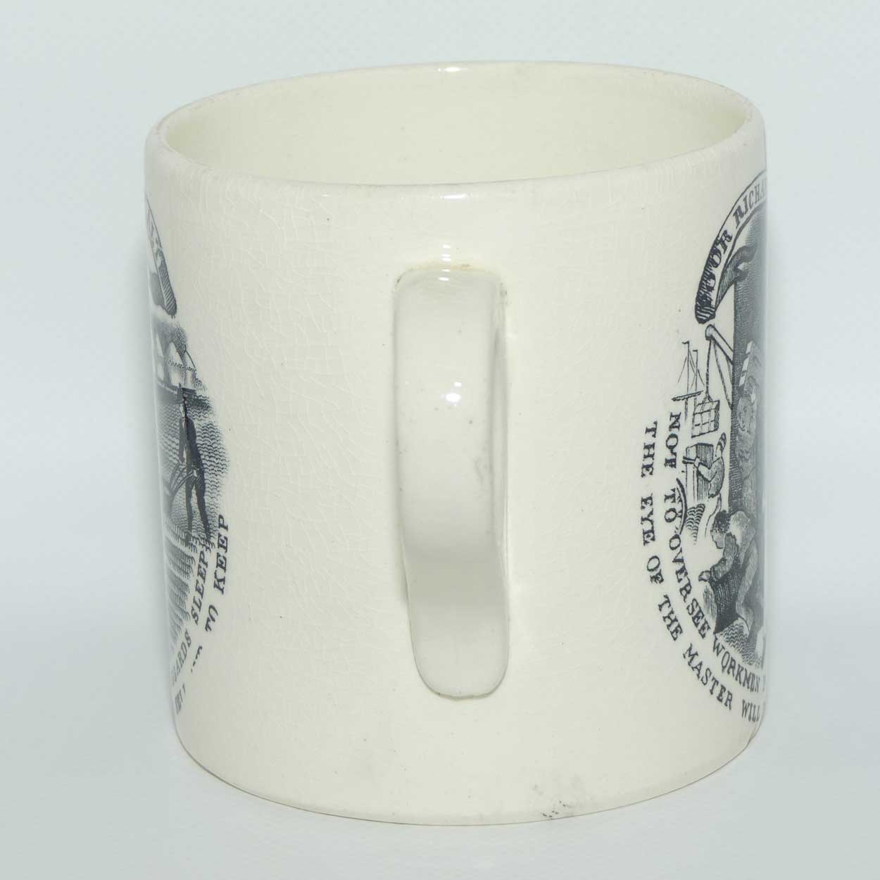 Maling Poor Richards Way to Wealth tankard