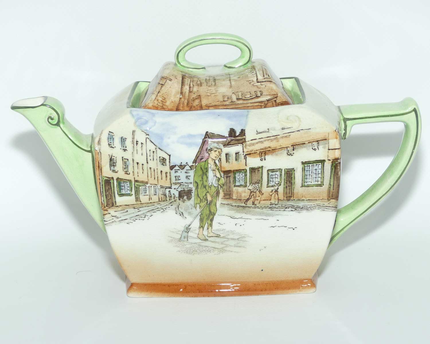 Royal Doulton Dickens Poor Jo teapot D2973 | Friar shape