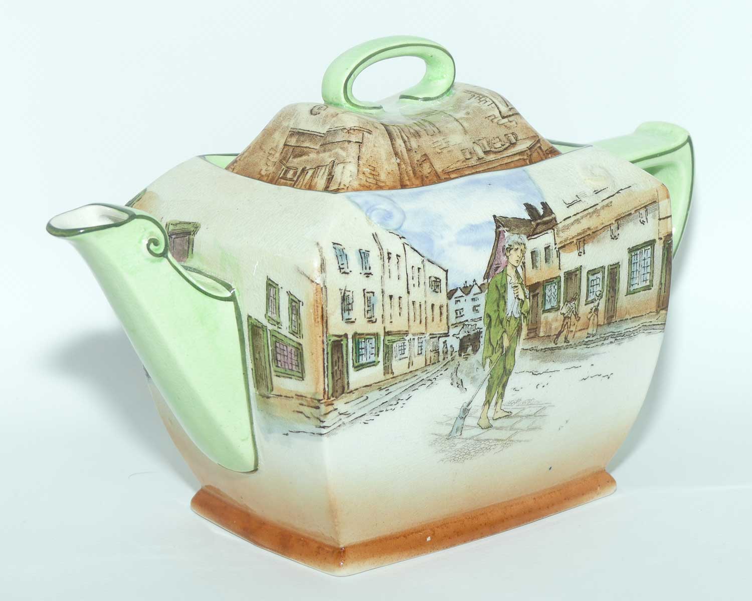 Royal Doulton Dickens Poor Jo teapot D2973 | Friar shape