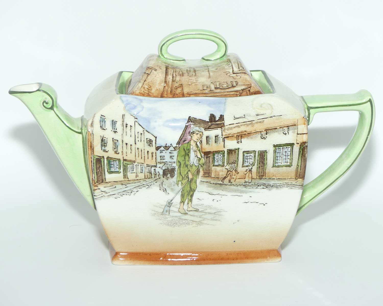 Royal Doulton Dickens Poor Jo teapot D2973 | Friar shape