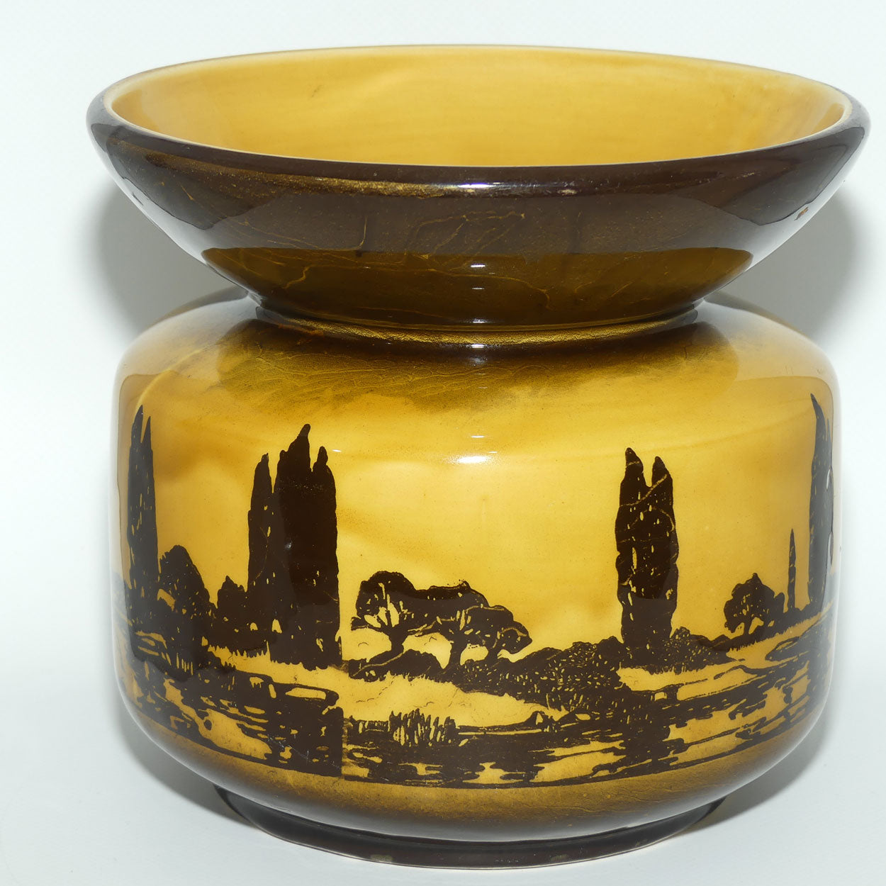 Royal Doulton Poplars at Sunset cuspidor D3416