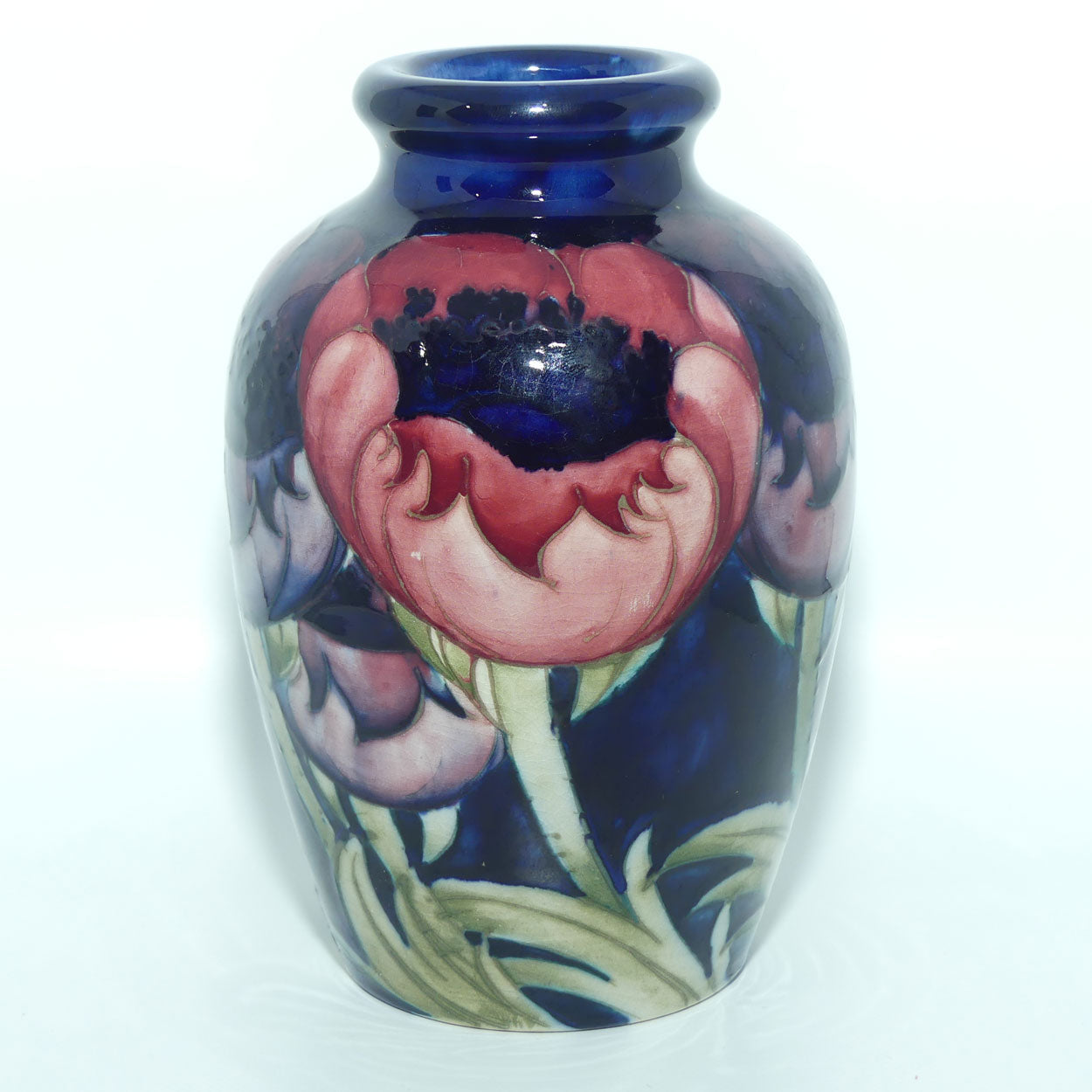 William Moorcroft Poppies 94/6 vase (Large Poppies)