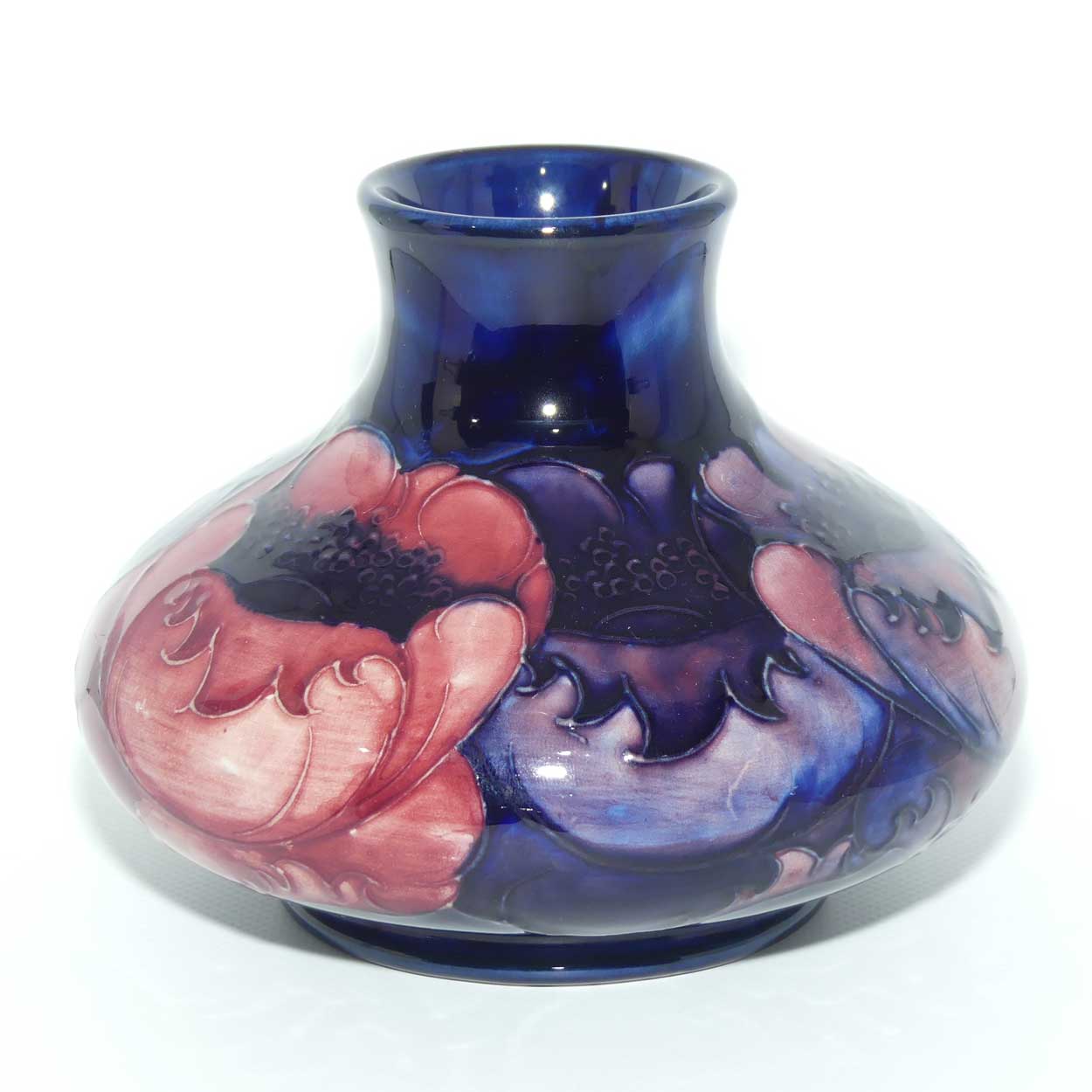 William Moorcroft Poppies vase | Shape 32/6 | Large Poppies & Full Signature