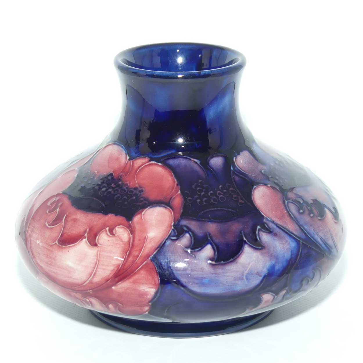 William Moorcroft Poppies vase | Shape 32/6 | Large Poppies & Full Signature