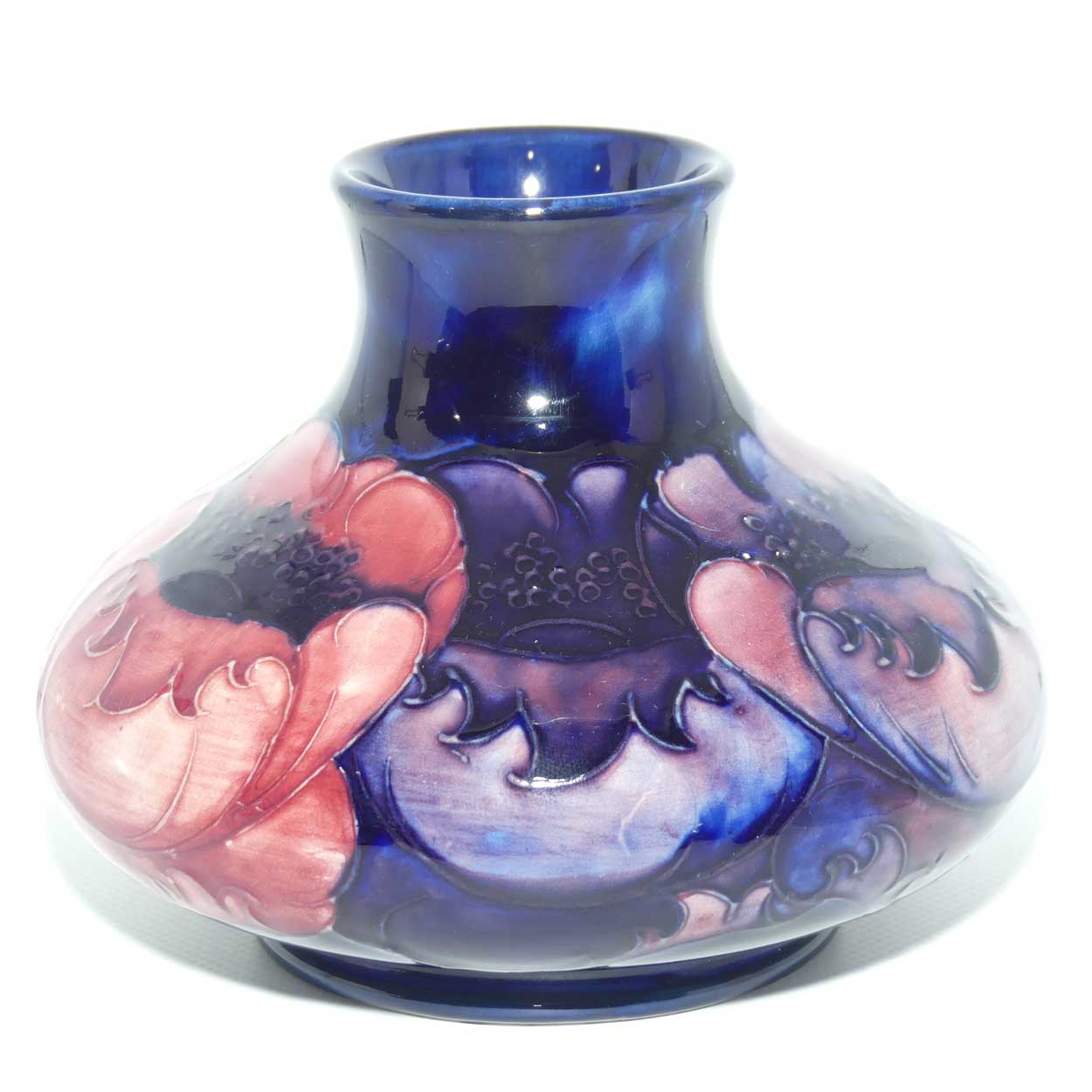 William Moorcroft Poppies vase | Shape 32/6 | Large Poppies & Full Signature