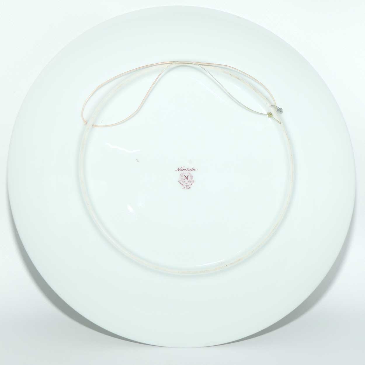 Noritake | Nippon Toki Kaisha Poppies plate signed O Nakajima