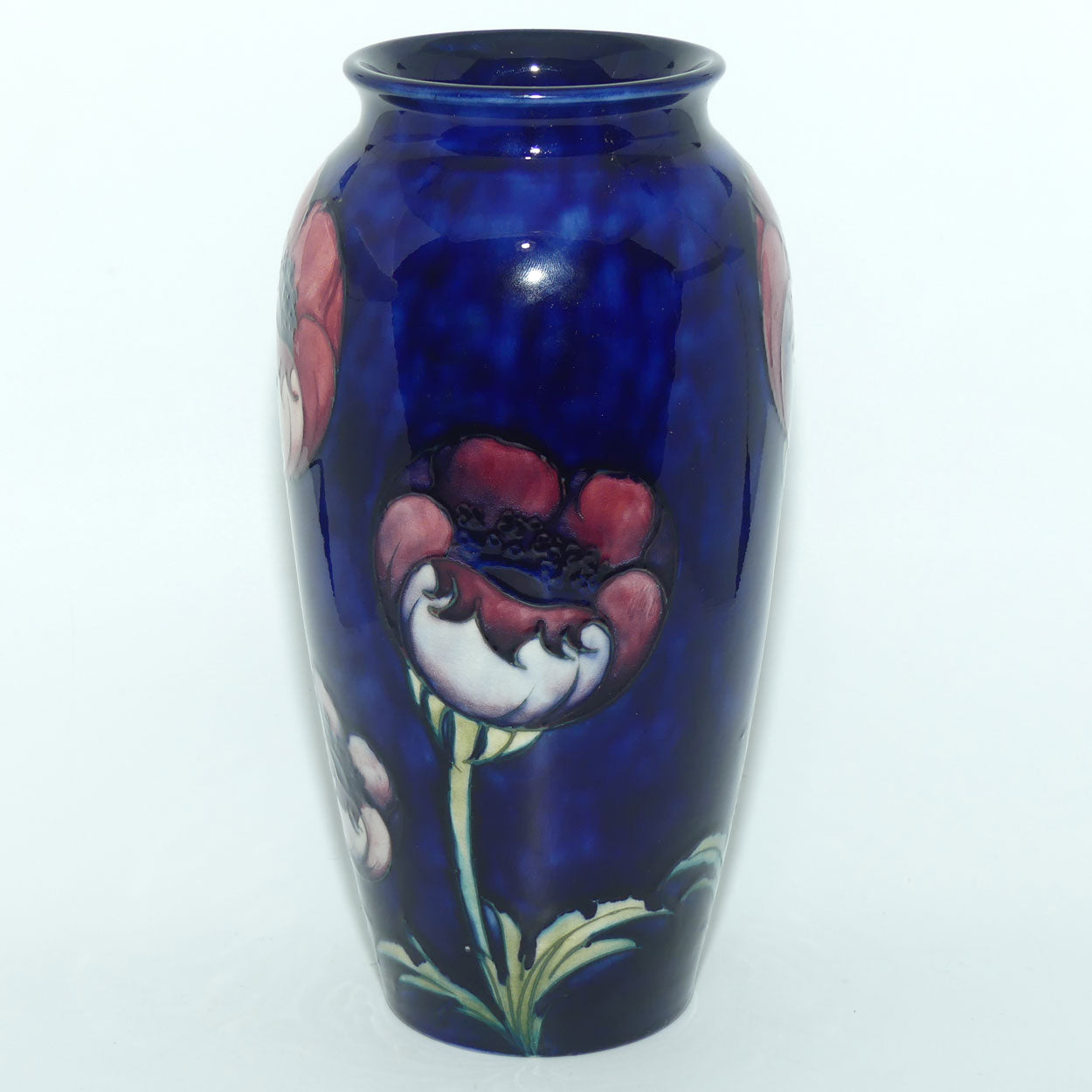 William Moorcroft Poppies tall vase (Large Poppies) #2