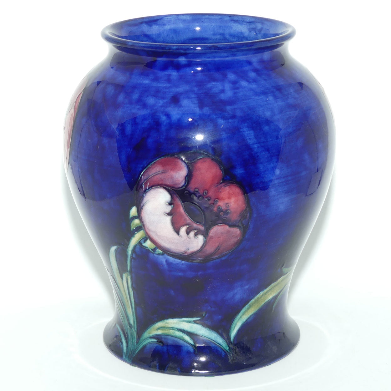 William Moorcroft Poppies extra large bulbous vase | Large Poppies
