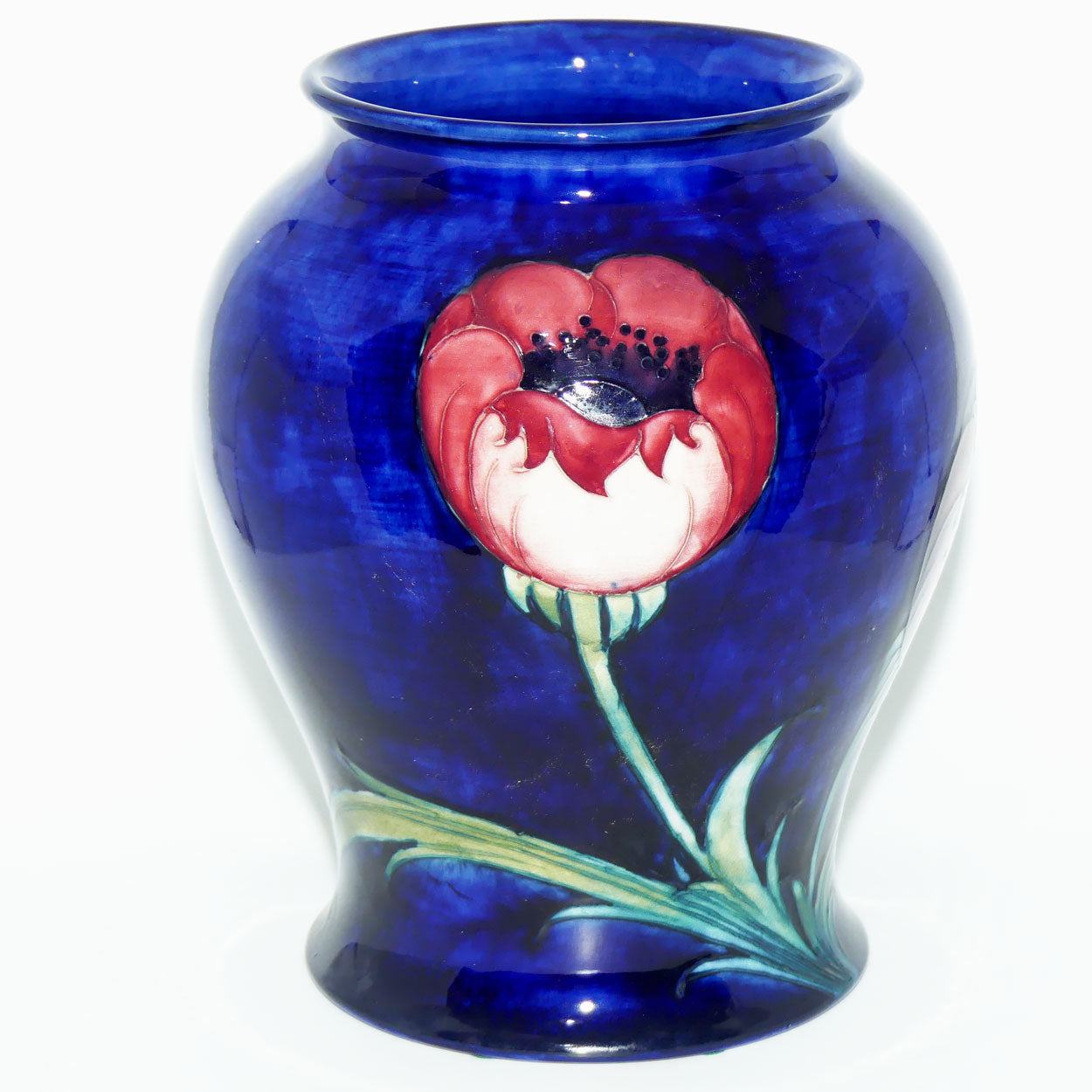 William Moorcroft Poppies extra large bulbous vase | Large Poppies