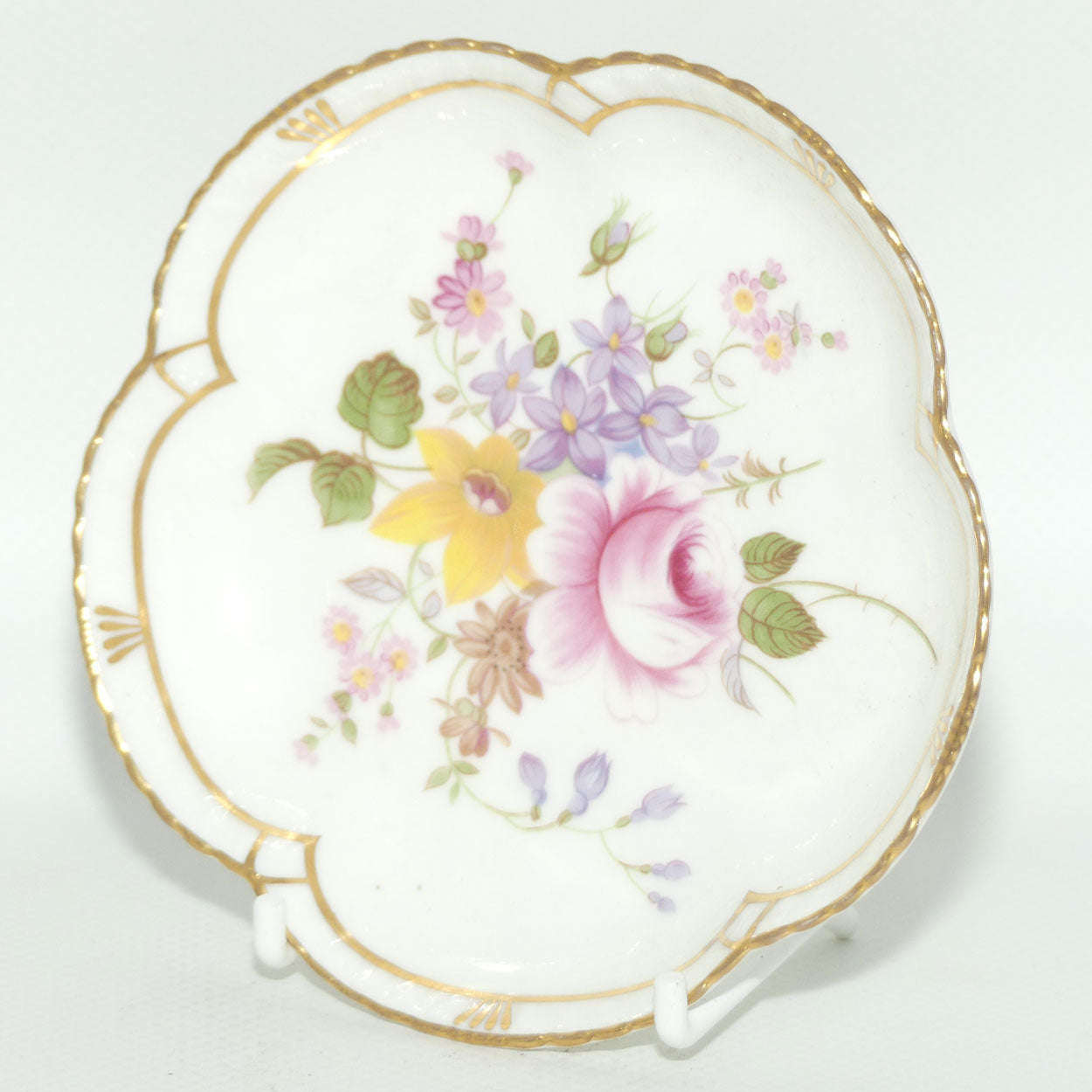 Royal Crown Derby Derby Posies butter or jam dish
