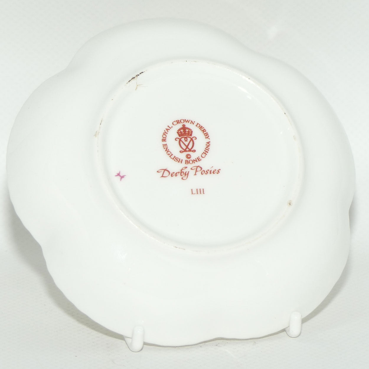 Royal Crown Derby Derby Posies butter or jam dish