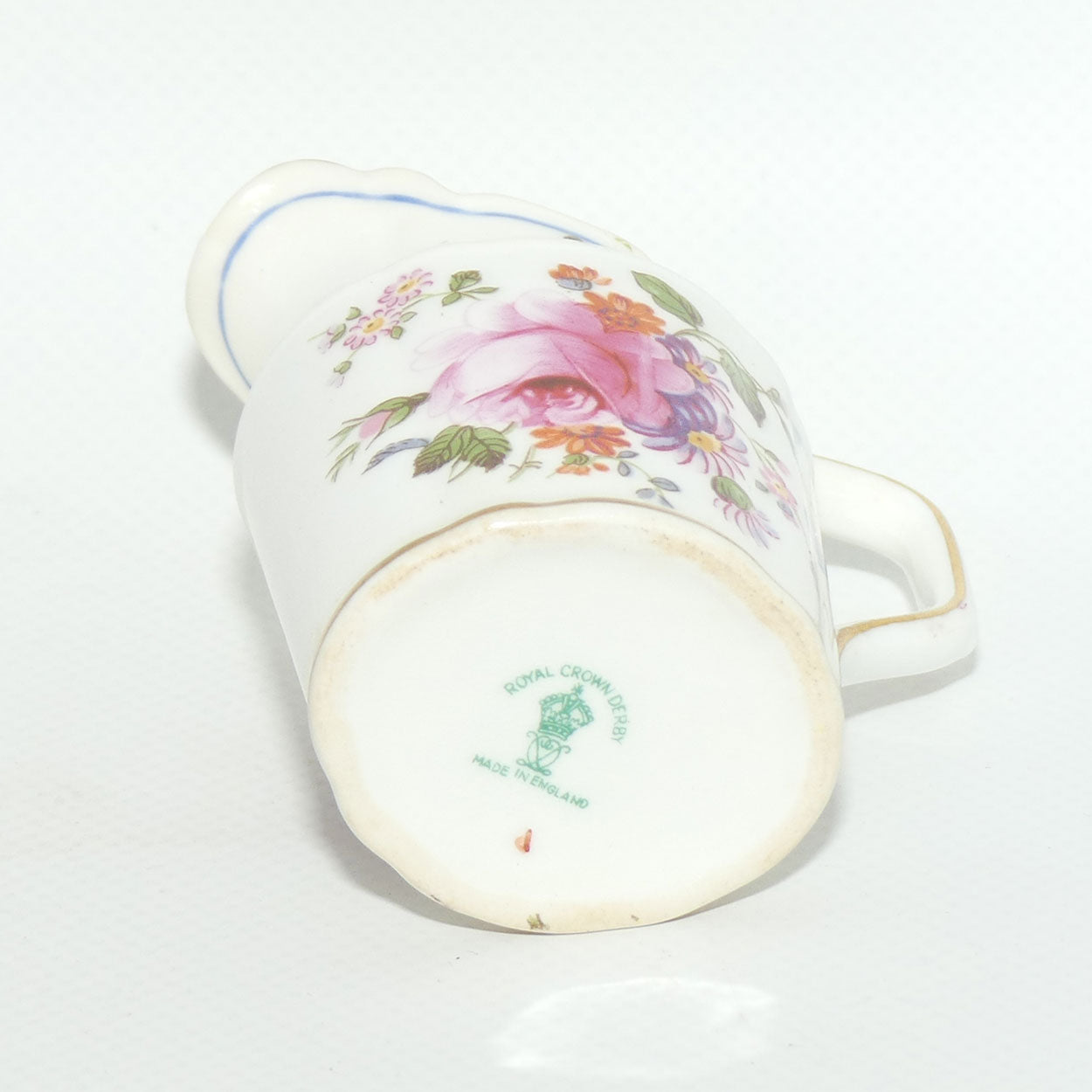 Royal Crown Derby Derby Posies Cream Jug | Oval Shape