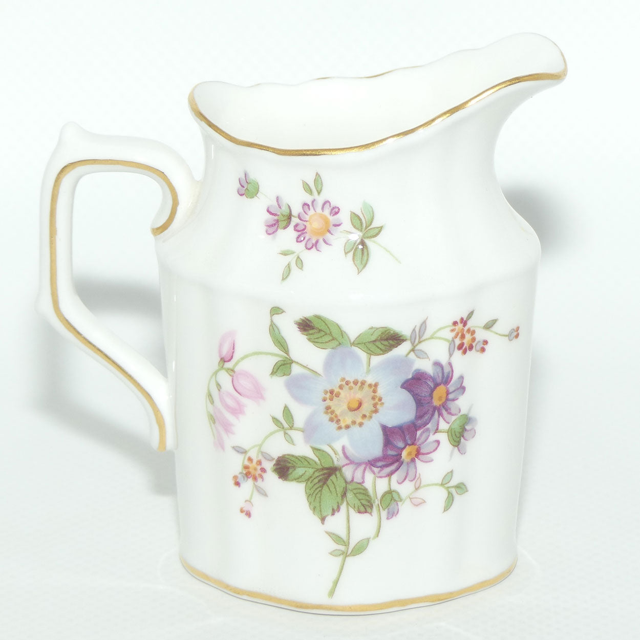Royal Crown Derby Derby Posies Cream Jug | Oval Shape | red backstamp
