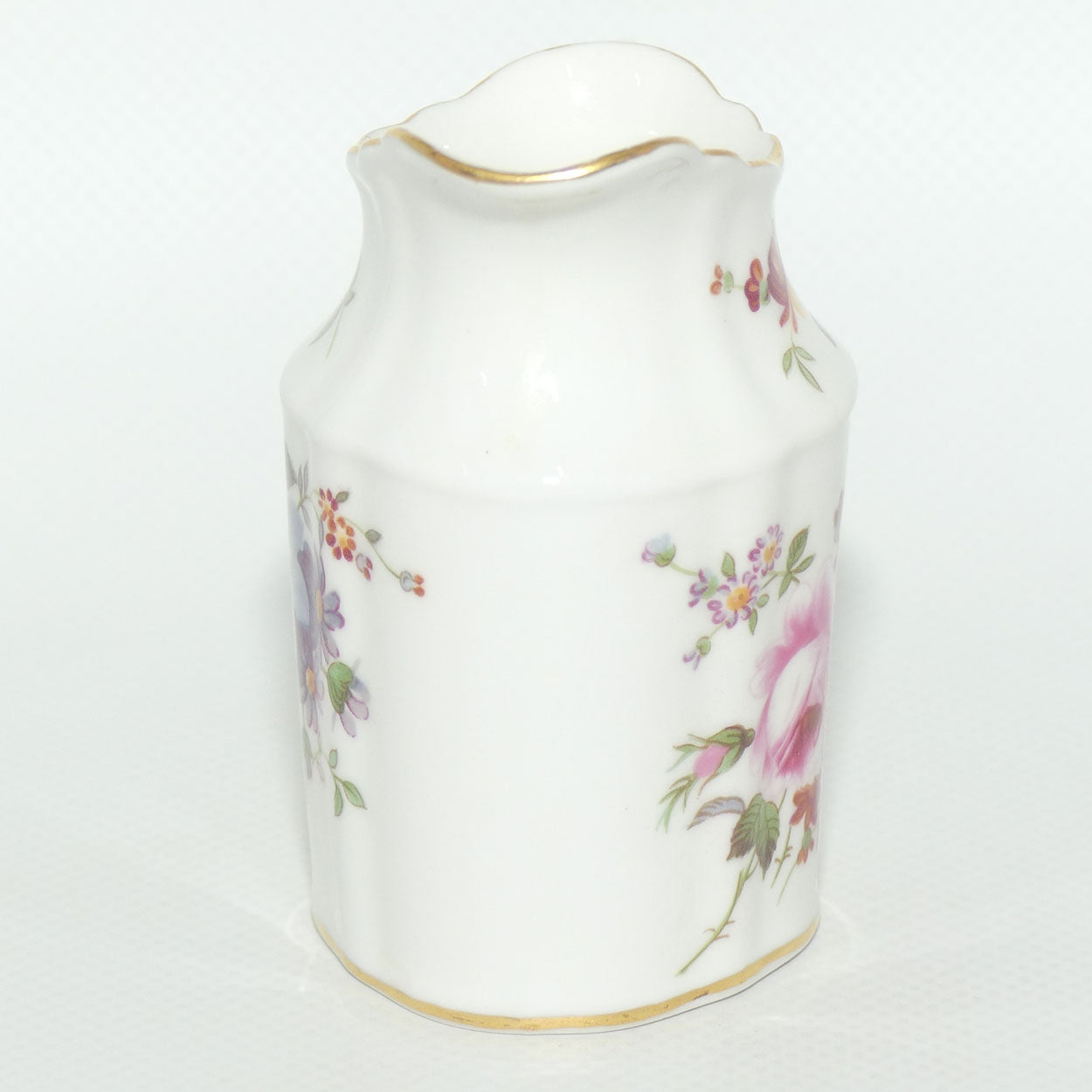 Royal Crown Derby Derby Posies Cream Jug | Oval Shape | red backstamp