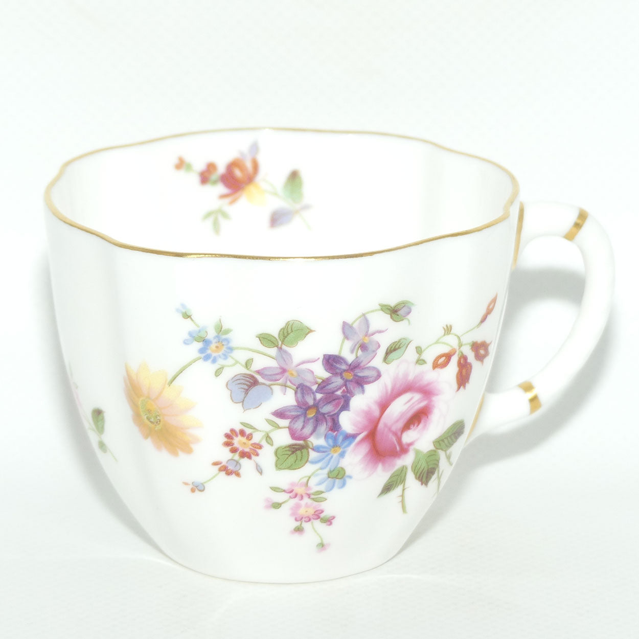 Royal Crown Derby Derby Posies tea trio