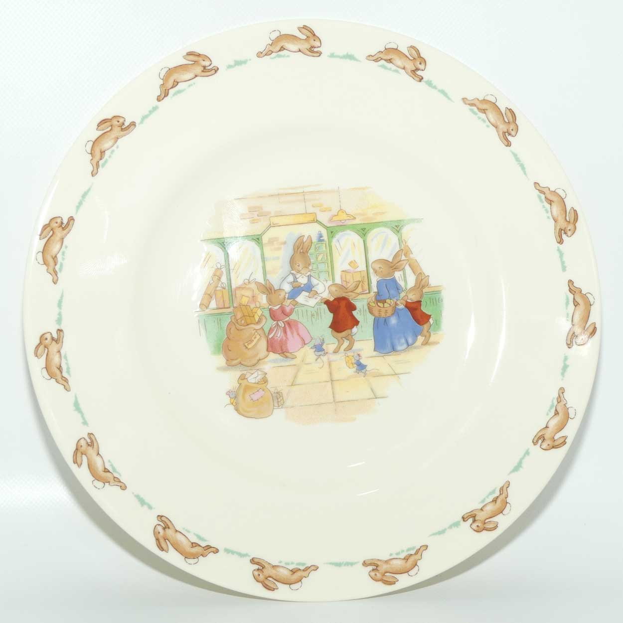 Royal Doulton Bunnykins Tableware Posting Letters plate | 20cm | original box