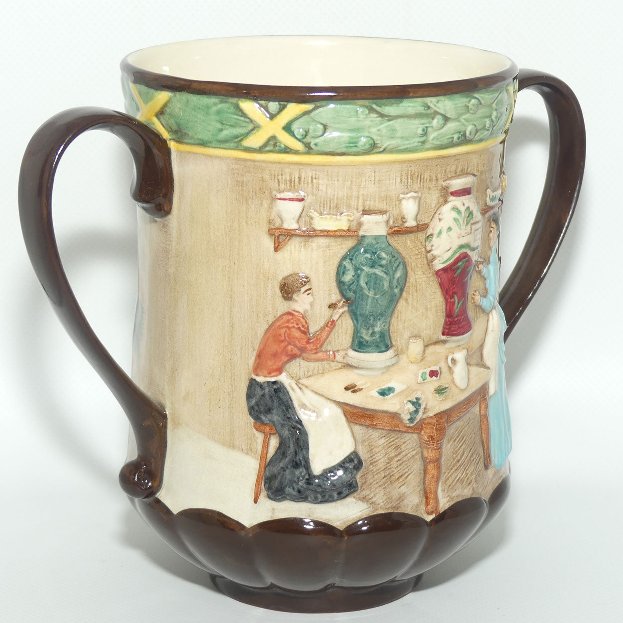 Royal Doulton Pottery in the Past Loving Cup | #1