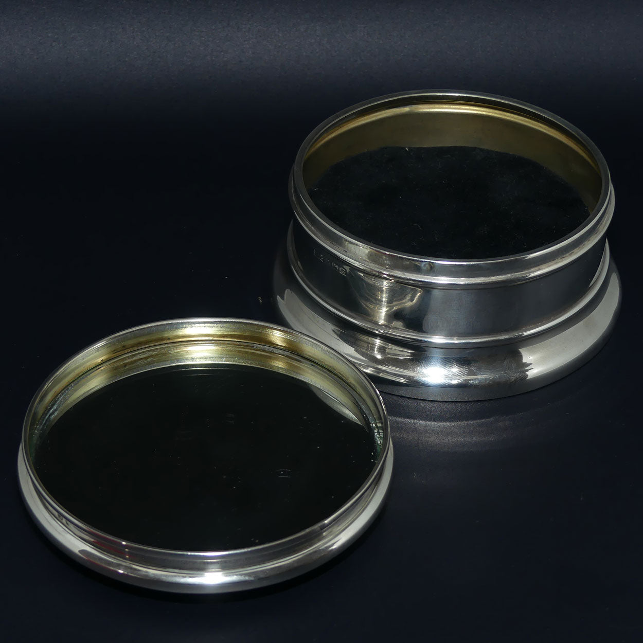 Sterling Silver Ladies dressing table powder bowl | Birmingham 1902