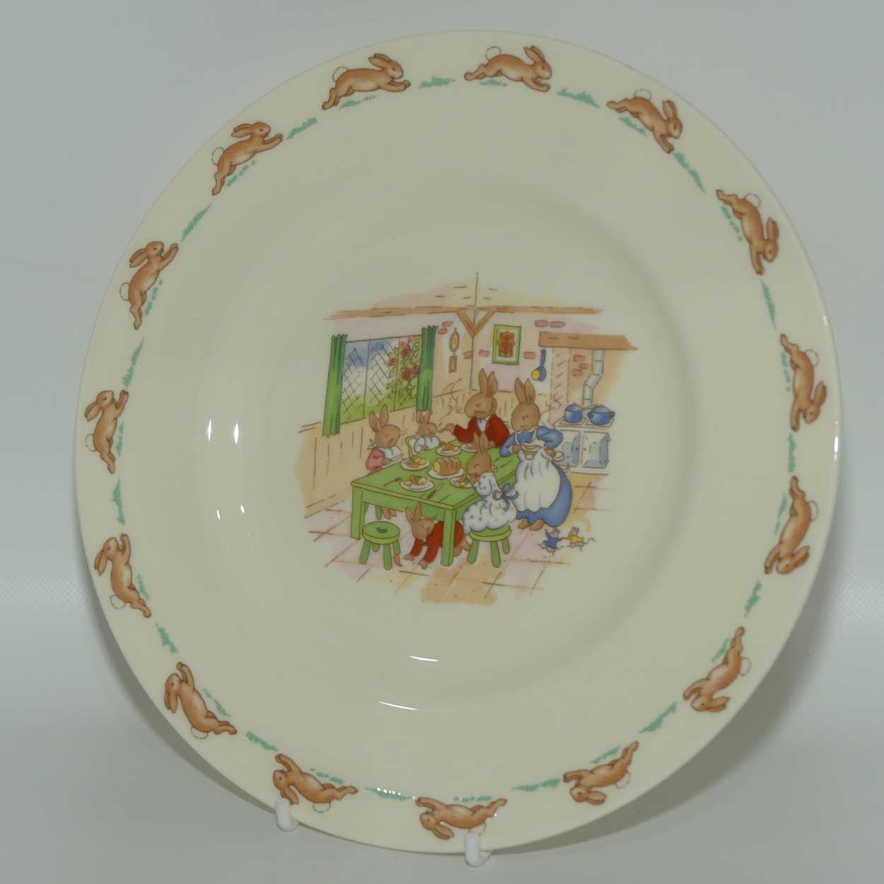 Royal Doulton Bunnykins Tableware Preparing Dinner plate | 20cm | original box