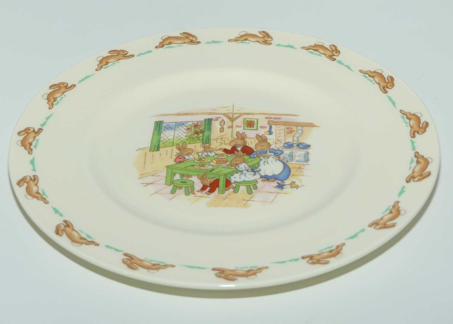 Royal Doulton Bunnykins Tableware Preparing Dinner plate | 20cm | original box
