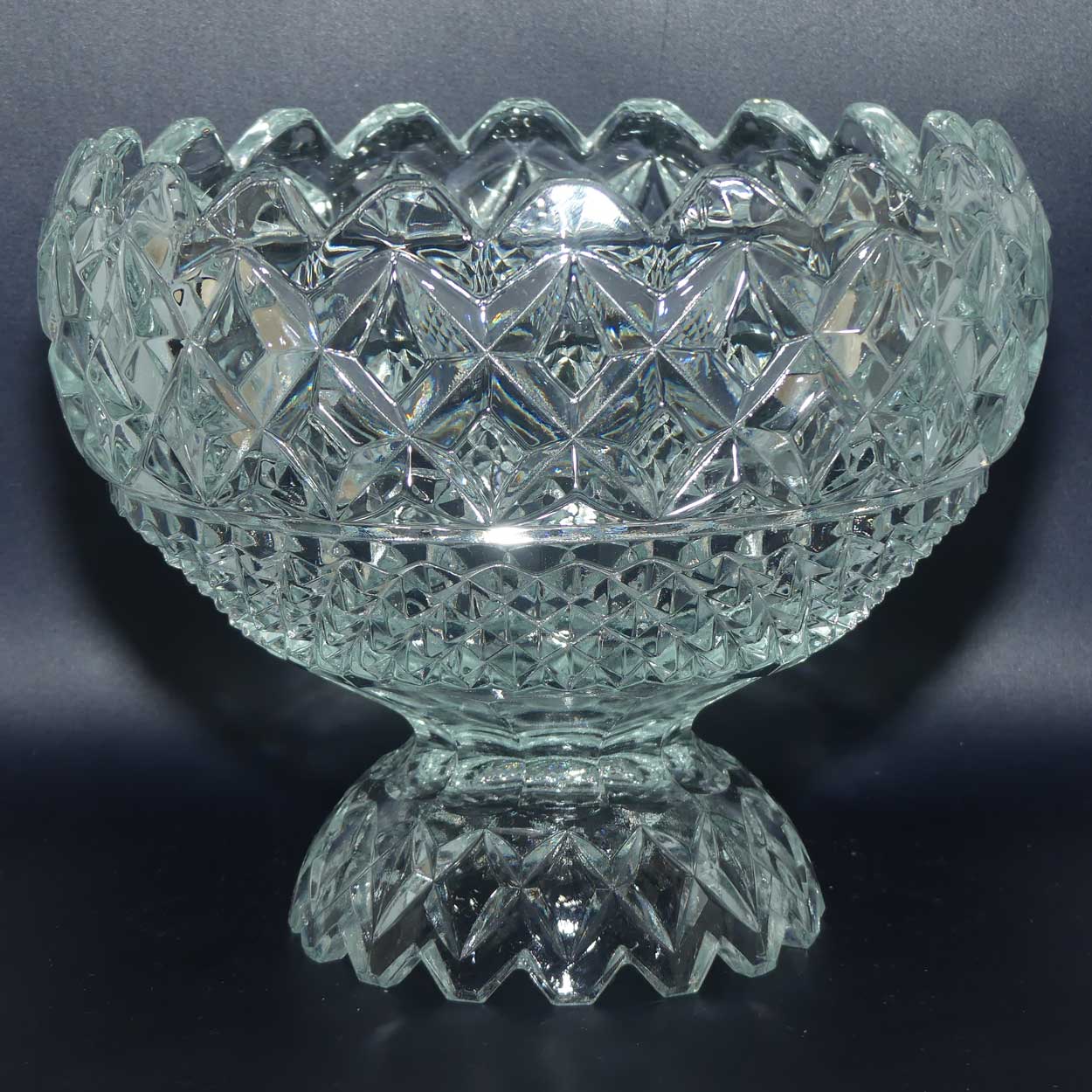 EAPG | Early American Pressed Glass footed bowl