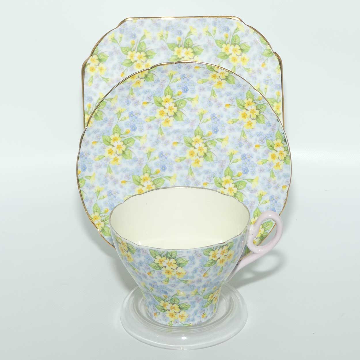 Shelley Cambridge shape Primrose Chintz trio | 13597