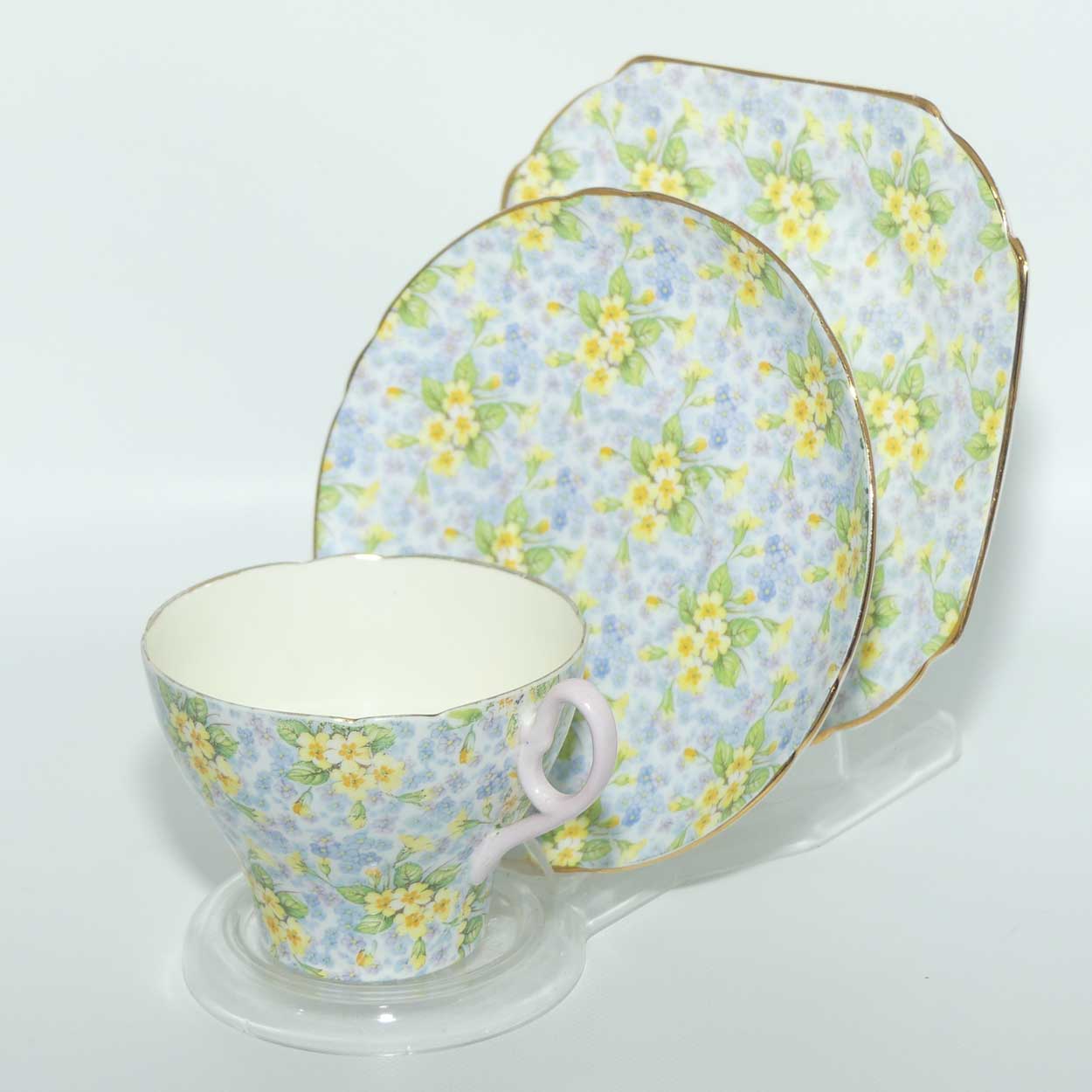 Shelley Cambridge shape Primrose Chintz trio | 13597