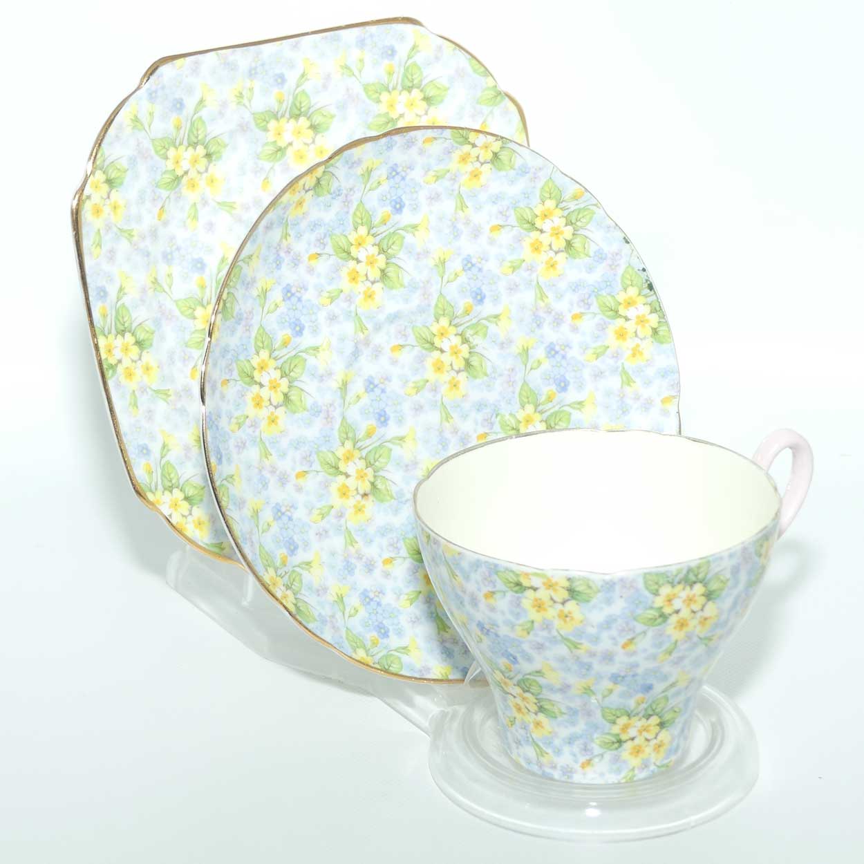Shelley Cambridge shape Primrose Chintz trio | 13597